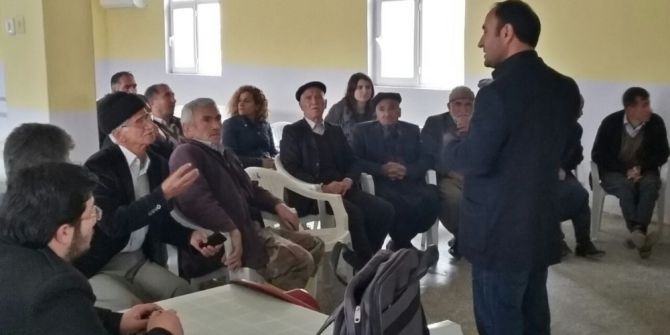 Tut İlçesinde Çiftçilere Eğitim