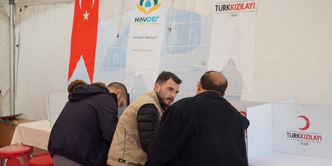 Hayder Ve Kızılay’dan Kan Bağışı Kampanyası