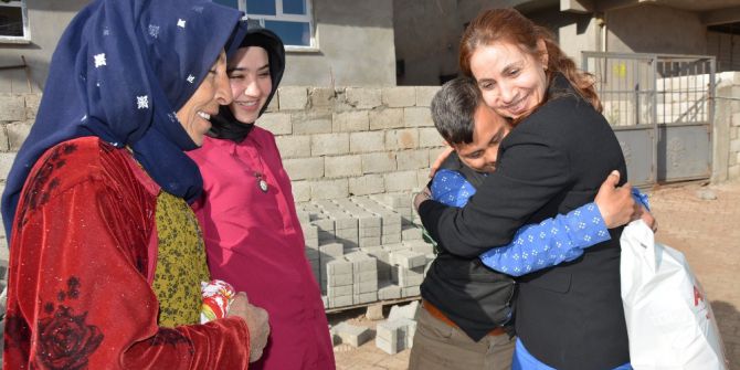 Siverek’te Down Sendromlu Çocuklara Anlamlı Ziyaret