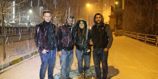 Oltu Yeniden Beyaza Büründü