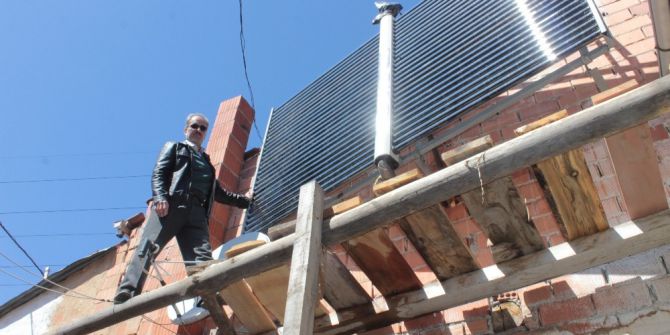 Domaniçli Mucit, Evini Kalorifer Sistemini Güneş Enerjisiyle Çalıştırarak Isıtıyor