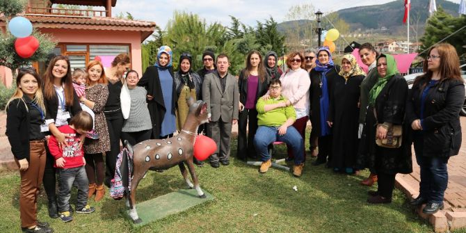 Down Sendromlular Gününde Doyasıya Eğlendiler