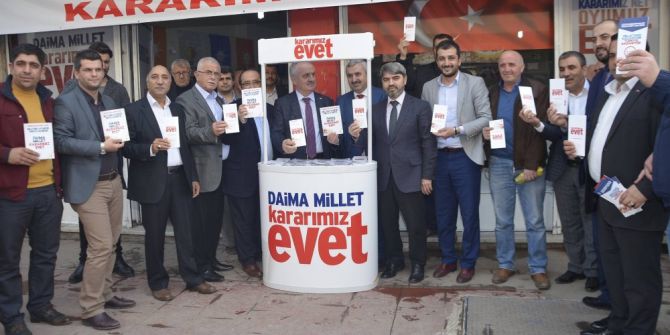 Başkan Baran, Körfez’de ’Evet’ Turunda