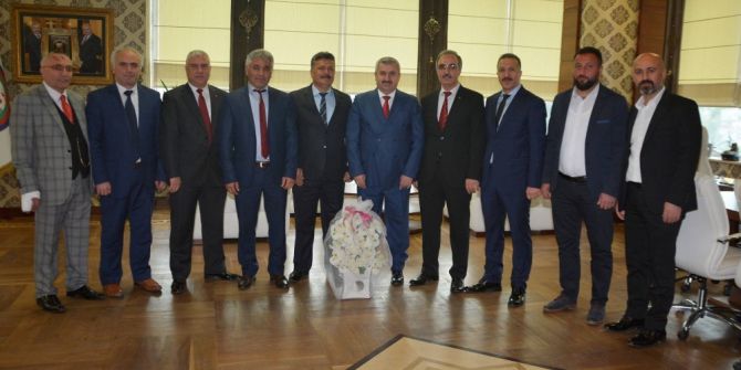 Başkan Baran, Gümüşhanelileri Ağırladı