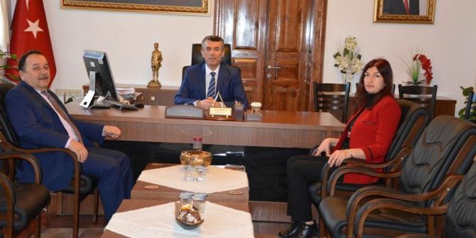 Kaymakam Sırmalı’ya Ziyaret