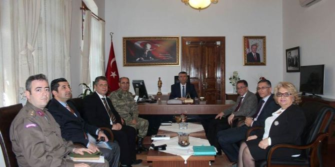 İlçe Seçim Güvenliği Toplantısı Yapıldı