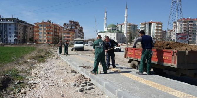Edirne’de Hastane Yolu Renkleniyor