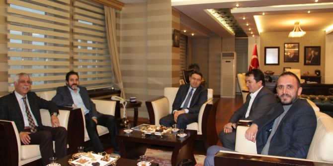 Ağrı’da İha Bölge Müdürleri Turkez Ve Akyüz’ün Ziyaretleri