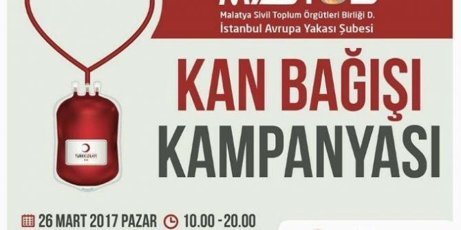 Mastöb Kan Bağışı Kampanyası Başlattı