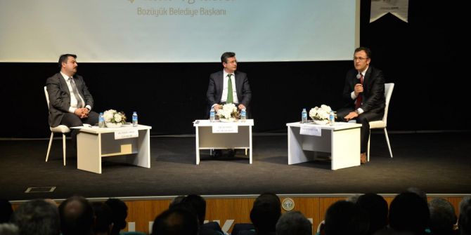 Bozüyük’te “Hukukçular Referandumu Anlatıyor” Söyleşisi