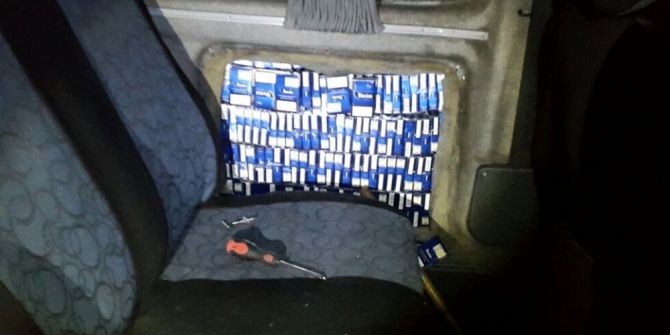 Jandarmanın Dikkati Gizli Bölmeyi Ortaya Çıkardı