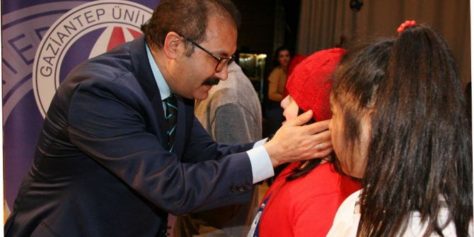 Gaün Yönetiminden Down Sendromlu Çocuklara Hediye