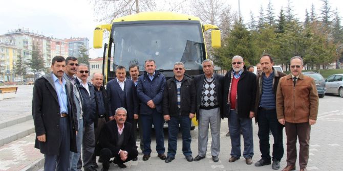 Muhtarlar Tarım Fuarına Katıldı