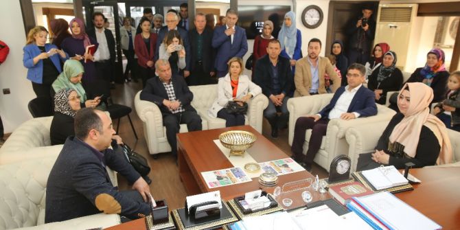 Milletvekili Çelik, Finike Belediyesini Ziyaret Eti