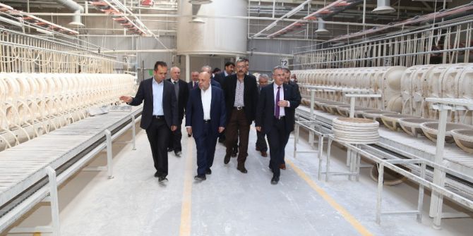 Hak-iş Genel Başkanı Mahmut Aslan’dan Turkuaz Seramik’e Ziyaret