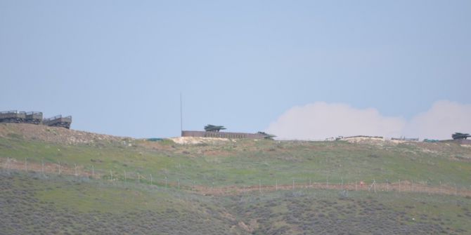 Sınırda Top Atışları Korkuttu