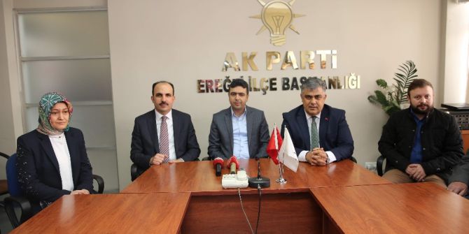 Başkan Altay Ereğli’de Referandum İçin Destek İstedi