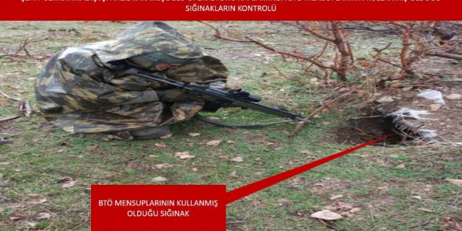 Şırnak’ta 2 Sığınak Bulundu