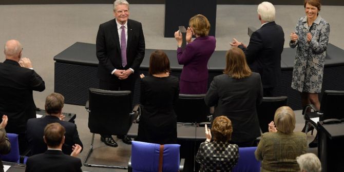 Almanya’nın Yeni Cumhurbaşkanı Steinmeier’den Parlamentoya İlk Hitap