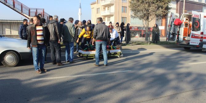 Tavşanlı İlçesinde Otomobilin Çarptığı Kadın İşçi Yaralandı