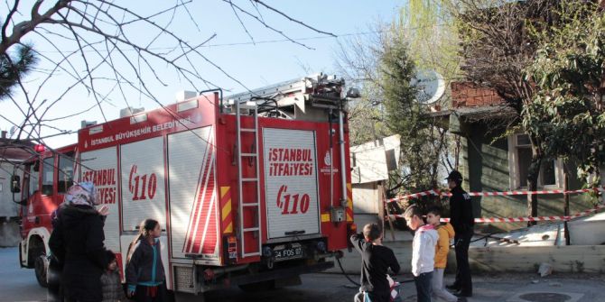 Sancaktepe’de Gecekondu Yangını: 1 Ölü