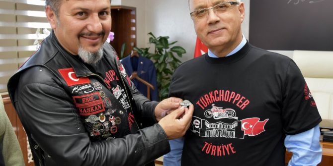 Belediye Başkanına Türk Chopper Tişörtü Giydirdiler