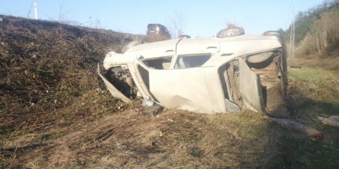 Sinop’ta Trafik Kazası: 1 Yaralı