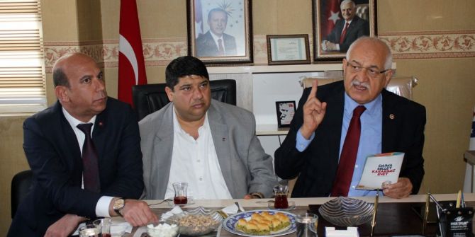 Milletvekili Erdoğan Kantinciler Odasını Ziyaret Etti