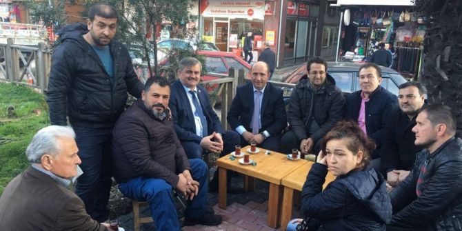 Çaturoğlu, Kozlu İlçesinde Halk Oylamasına Destek İstedi