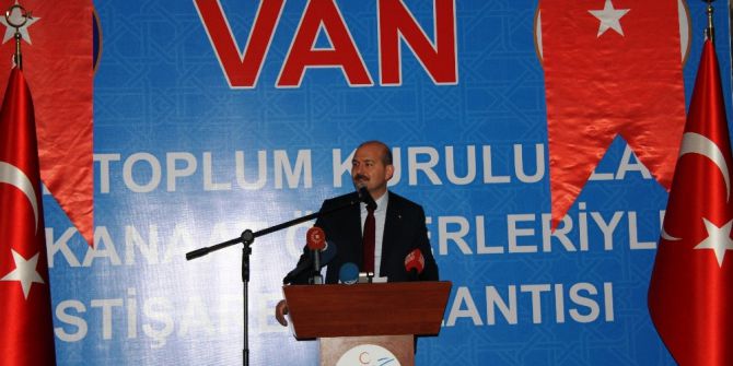 İçişleri Bakanı Soylu Van’da