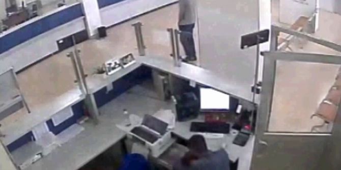 Banka Ve Vergi Dairesini Böyle Soydular