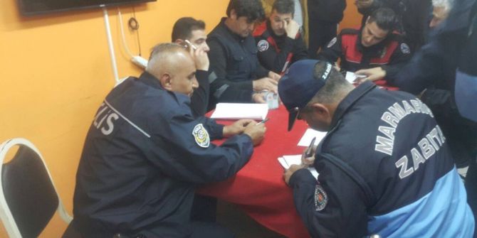 Zabıtadan Kumar Baskını