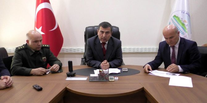 Beyşehir’in Güvenliği Masaya Yatırıldı