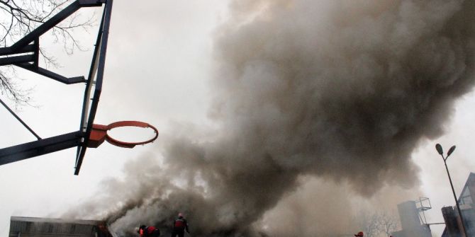 Anaokulunda Yangın Paniği