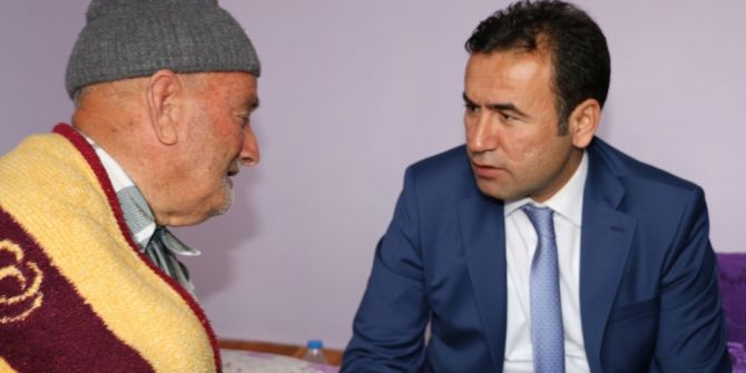 Başkan Kılıç, Yaşlı Çifti Ziyaret Etti