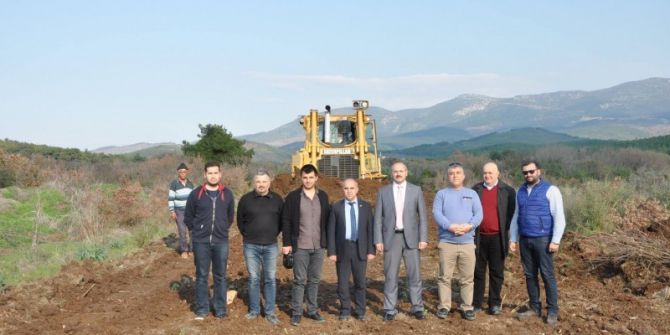 Gördes’te Doğalgaz Hattı Çalışmaları Başladı