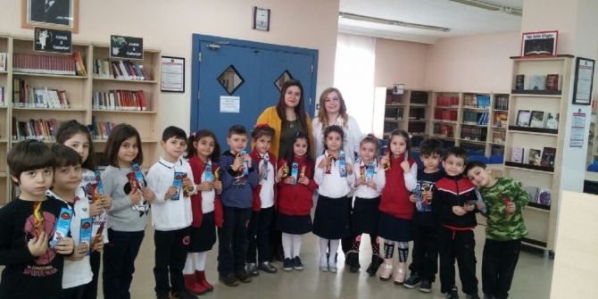 Minik Gkv’liler Kütüphaneyi Çok Sevdi
