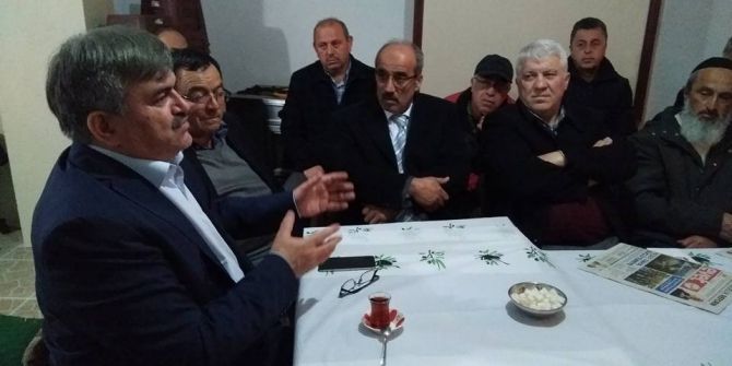Ak Parti Milletvekili Çaturoğlu Referandum Gezilerini Alaplı’da Sürdürüyor