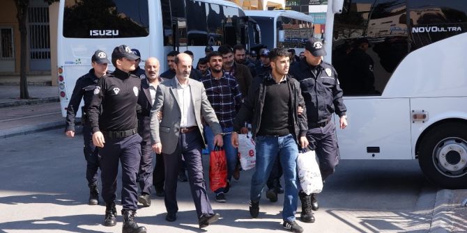 Mersin’de Terör Zanlısı 27 Kişi Adliyeye Sevk Edildi