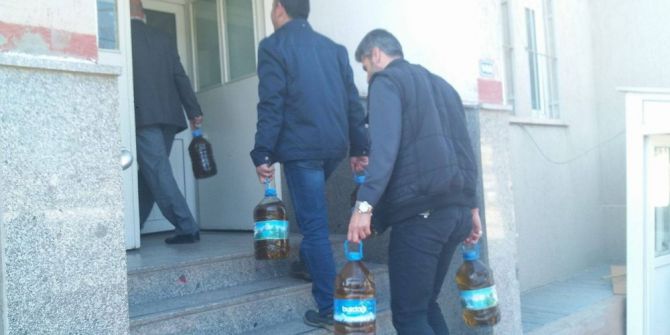 Zeytinyağı Hırsızları Yakalandı