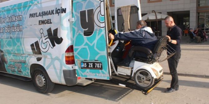 Alaşehir’de Engellilere Büyük Kolaylık