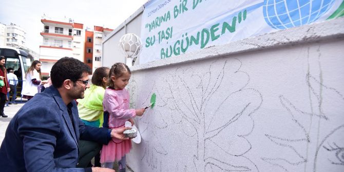 Muratpaşa’nın Minikleri Dünya Su Günü’nü Kutladı
