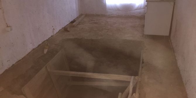 Evde İzinsiz Kazıya Suçüstü