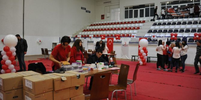Beü, 6. Geleneksel Kan Bağışı Kampanyası Başladı