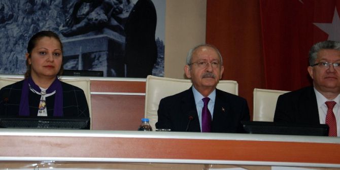 Chp Genel Başkanı Kemal Kılıçdaroğlu: