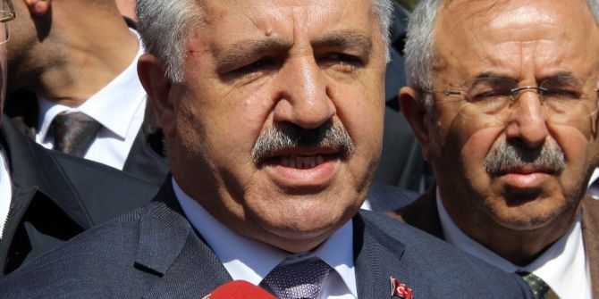Ulaştırma, Denizcilik Ve Haberleşme Bakanı Ahmet Arslan: