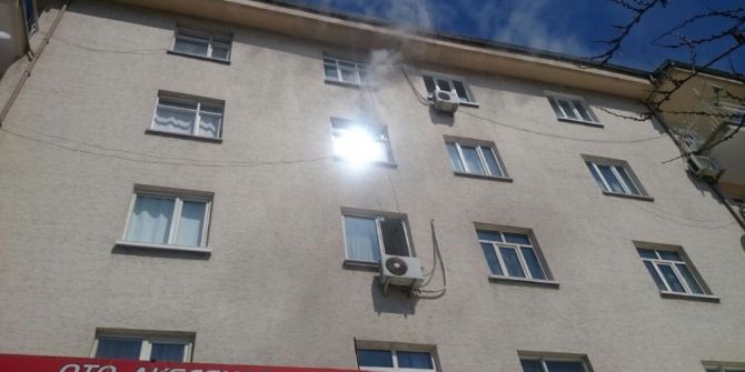 Malatya’da Ev Yangını