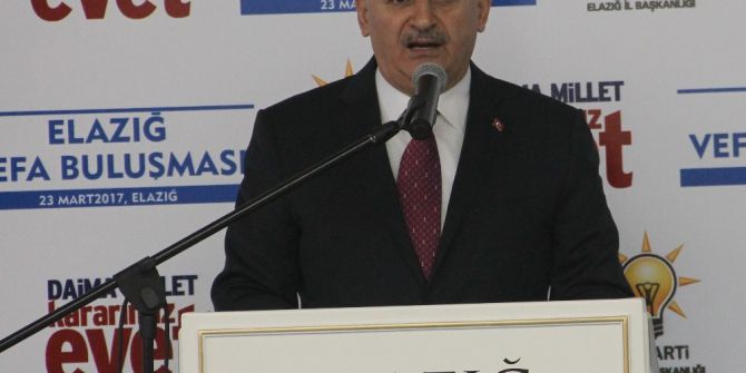 Başbakan Yıldırım Elazığ’da