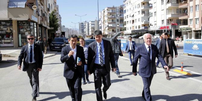 Türel, Tonguç Caddesi’ni İnceledi