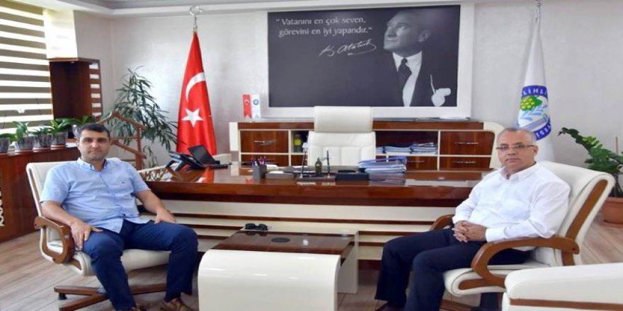 Binbaşı Yavuz’dan Başkan Kayda’ya Veda Ziyareti